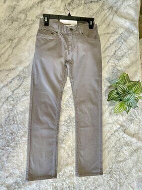 LEVIS 511 Jeans Womens 14R W27 L27 Slim 5 pocket Gray New
